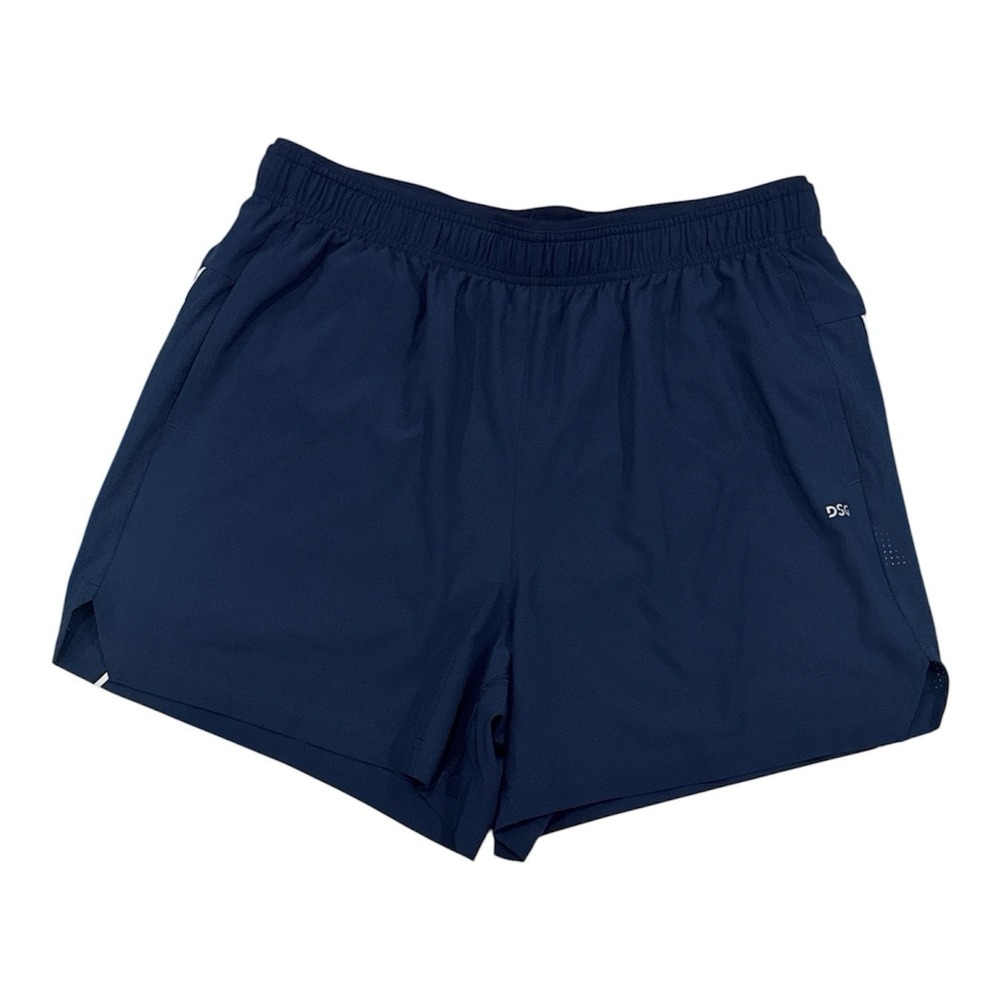 DSG Athletic Fit 5" Inseam Mens Stride Shorts Built In Brief Sz Large